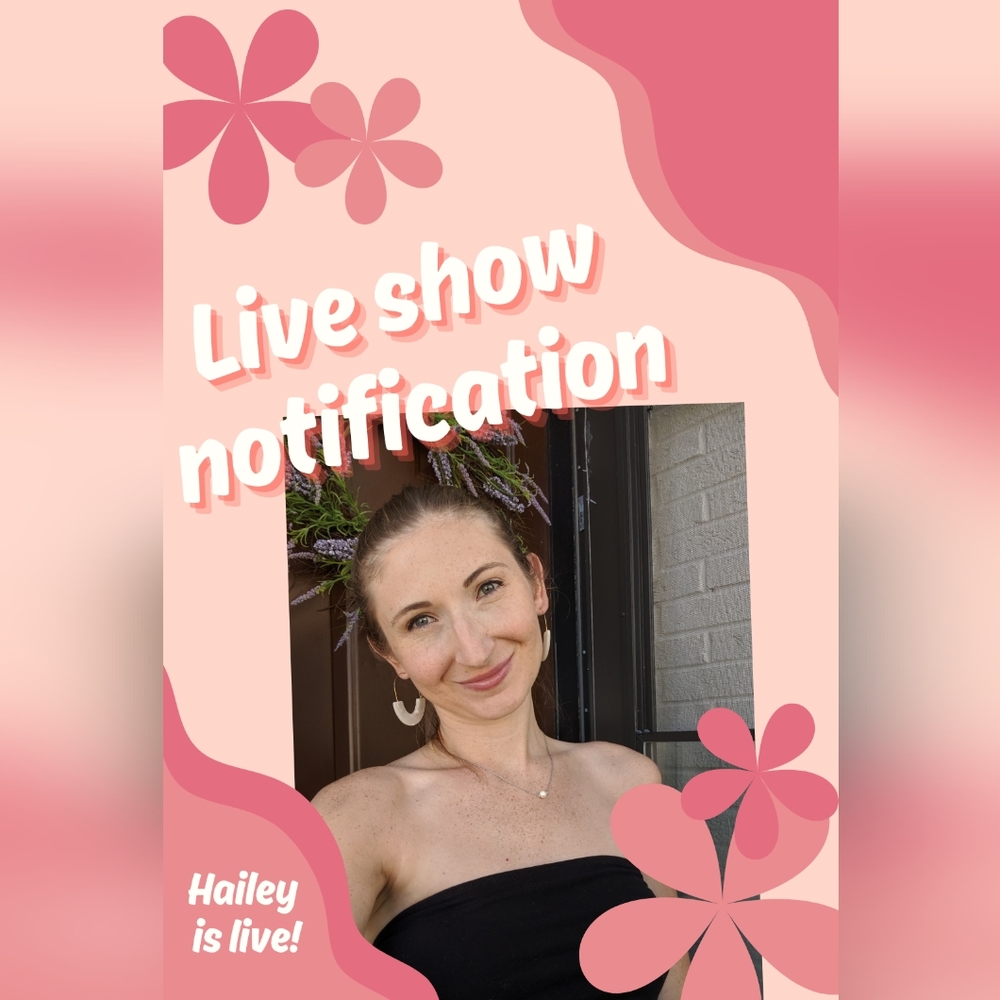 Like to be notified when I go live!